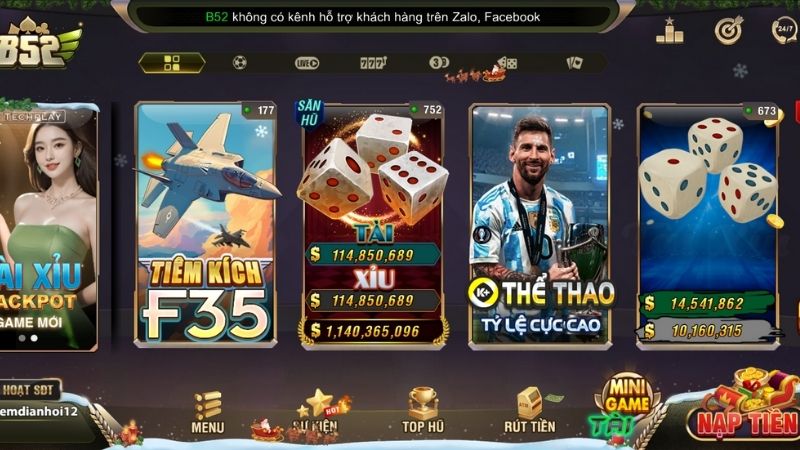 Các Phương Thức Nạp Tiền & Rút Tiền Được Hỗ Trợ Tại B52 Club Các Phương Thức Nạp Tiền & Rút Tiền Được Hỗ Trợ Tại B52 Club