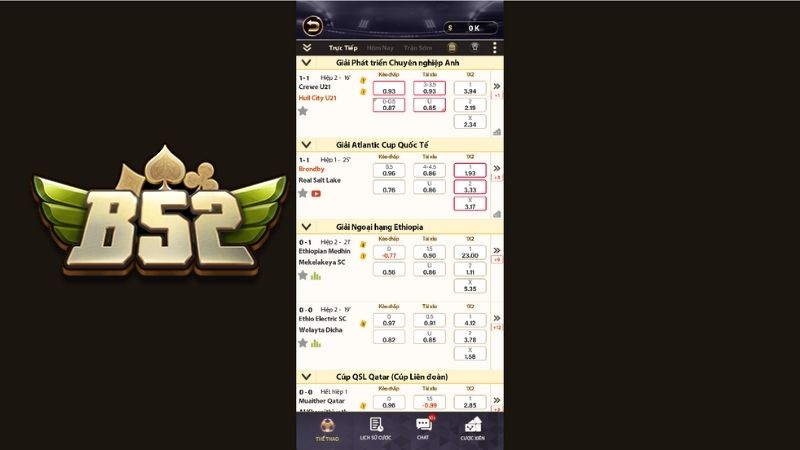 Những ưu điểm nổi bật của thể thao B52 Club