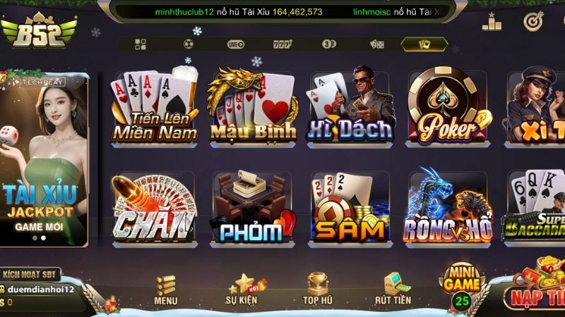 Sản Phẩm B52 Club